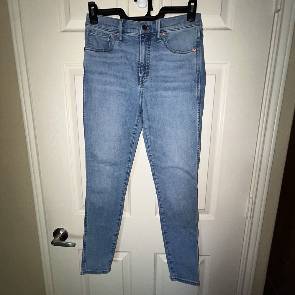 Madewell 10” High Rise Skinny Jeans Women’s Size 29 Blue Stretch Denim